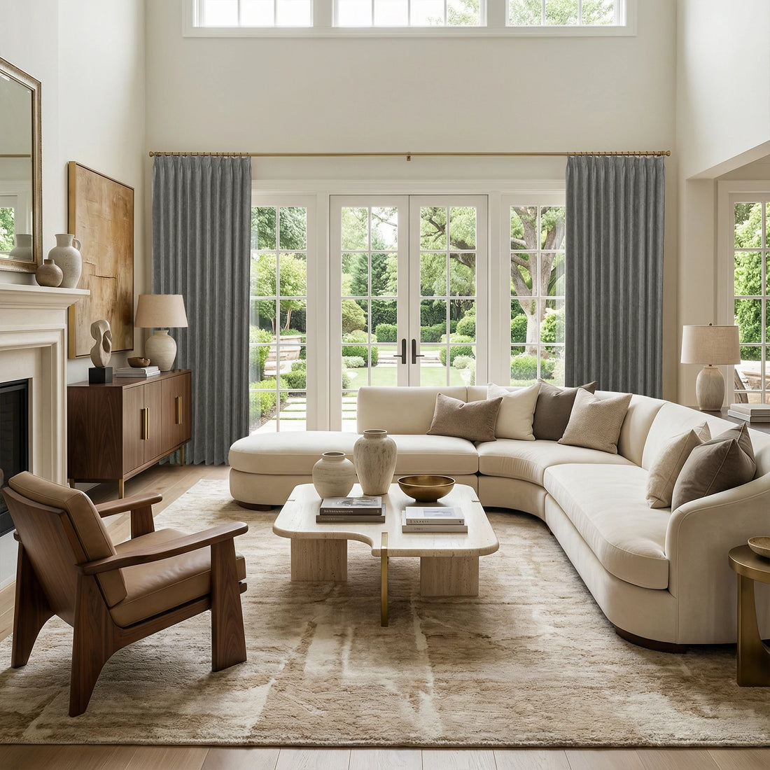 Clement Cotton Blend Curtains