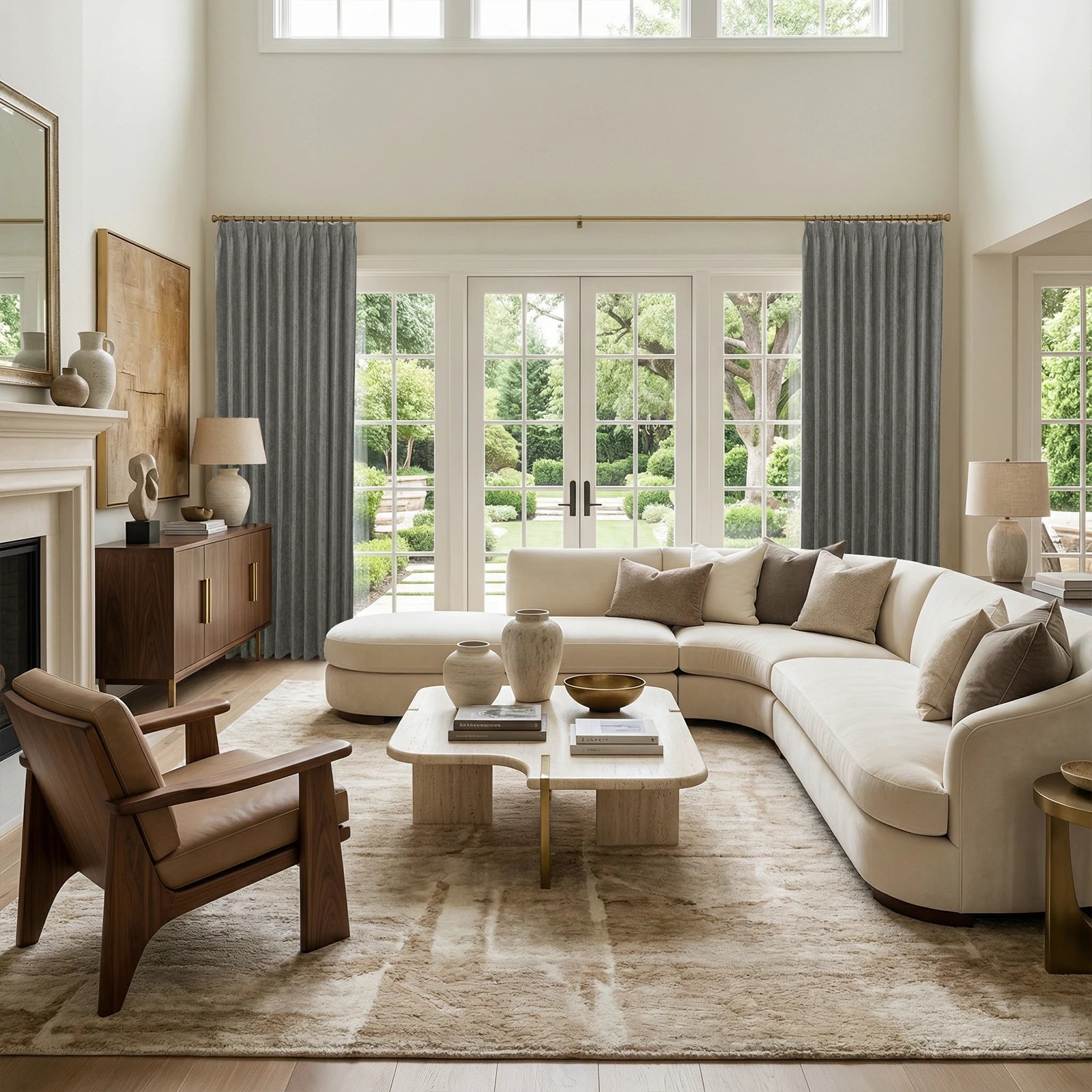 Clement Cotton Blend Curtains