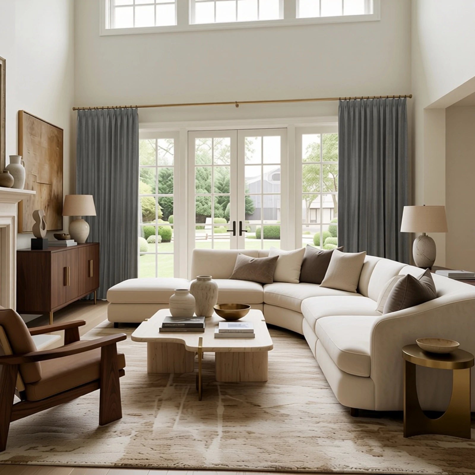 Clement Cotton Blend Curtains