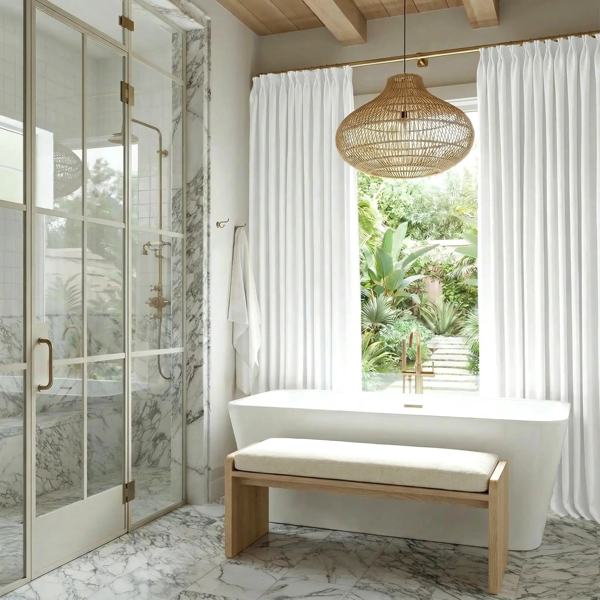 Clement Cotton Blend Curtains