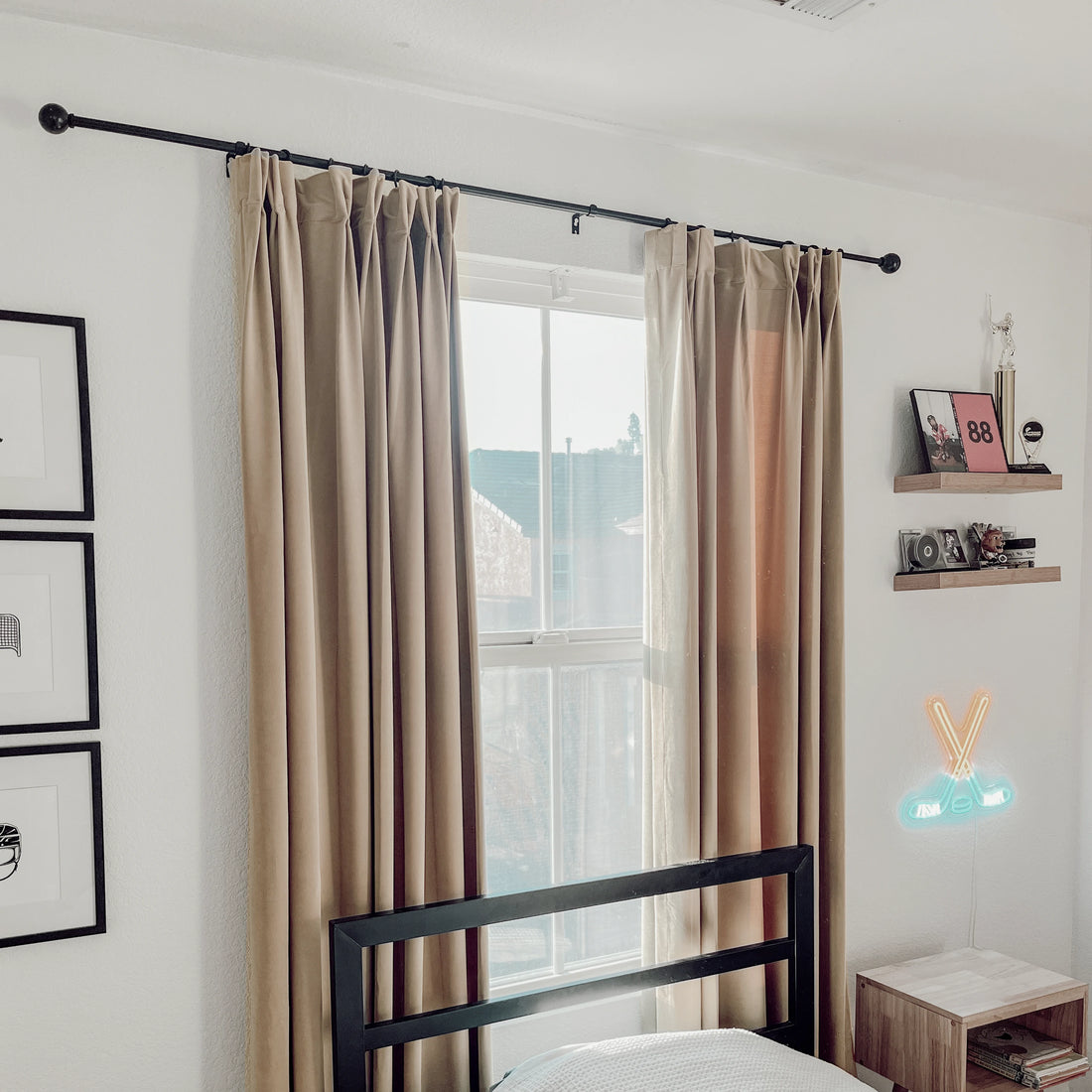 Adrian Cashmere Blackout Curtains