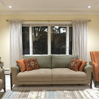 Blair Striped Semi Sheer Curtains
