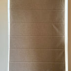 Orion Linen Look 100% Blackout Roman Shades