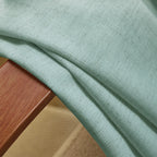 Jasper Dotted Linen Blend Roman Shades