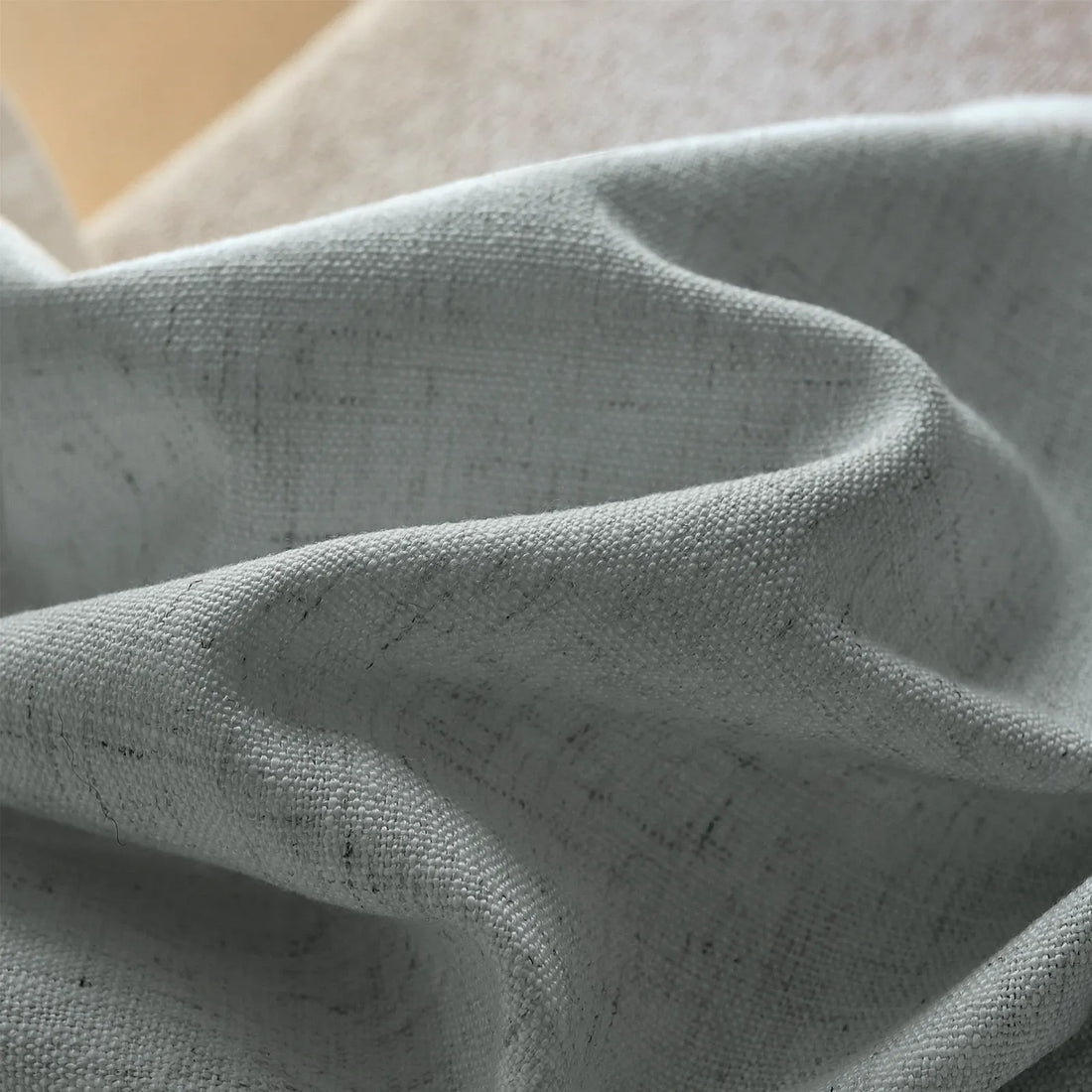 Jasper Dotted Linen Blend Roman Shades