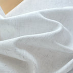 Jasper Dotted Linen Blend Roman Shades
