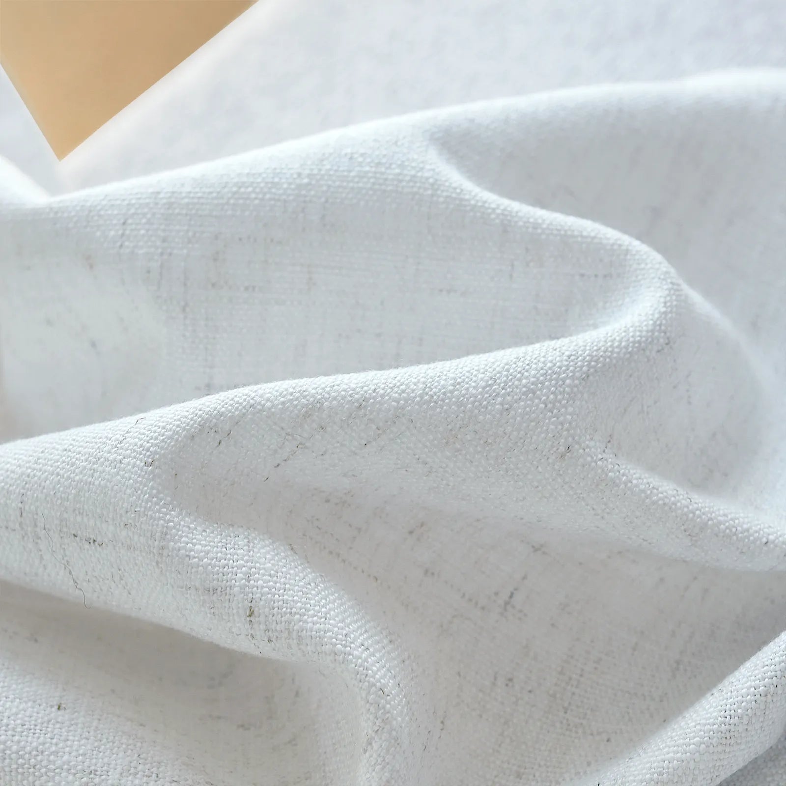 Jasper Dotted Linen Blend Roman Shades