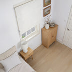 Jasper Dotted Linen Blend Roman Shades
