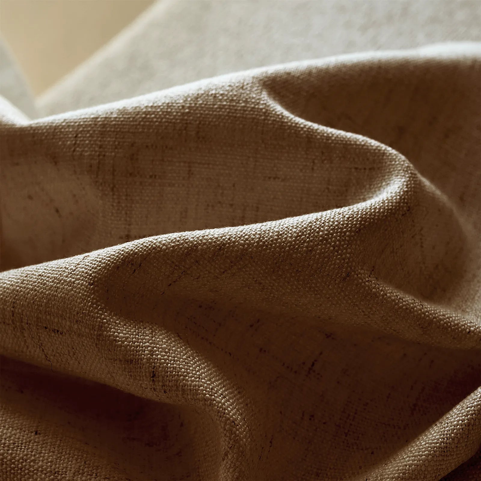 Jasper Dotted Linen Blend Roman Shades