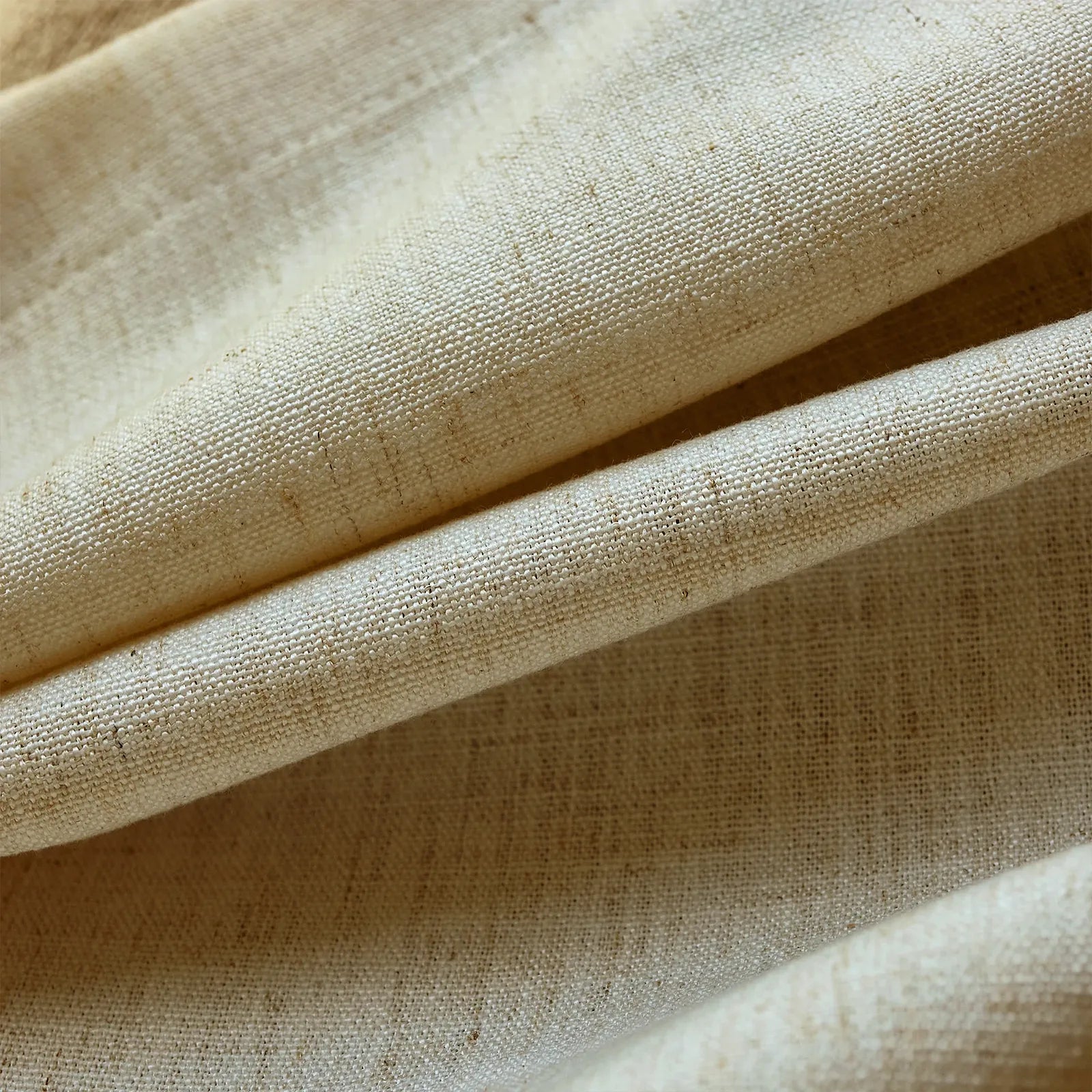 Jasper Dotted Linen Blend Roman Shades