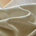 Jasper Dotted Linen Blend Roman Shades