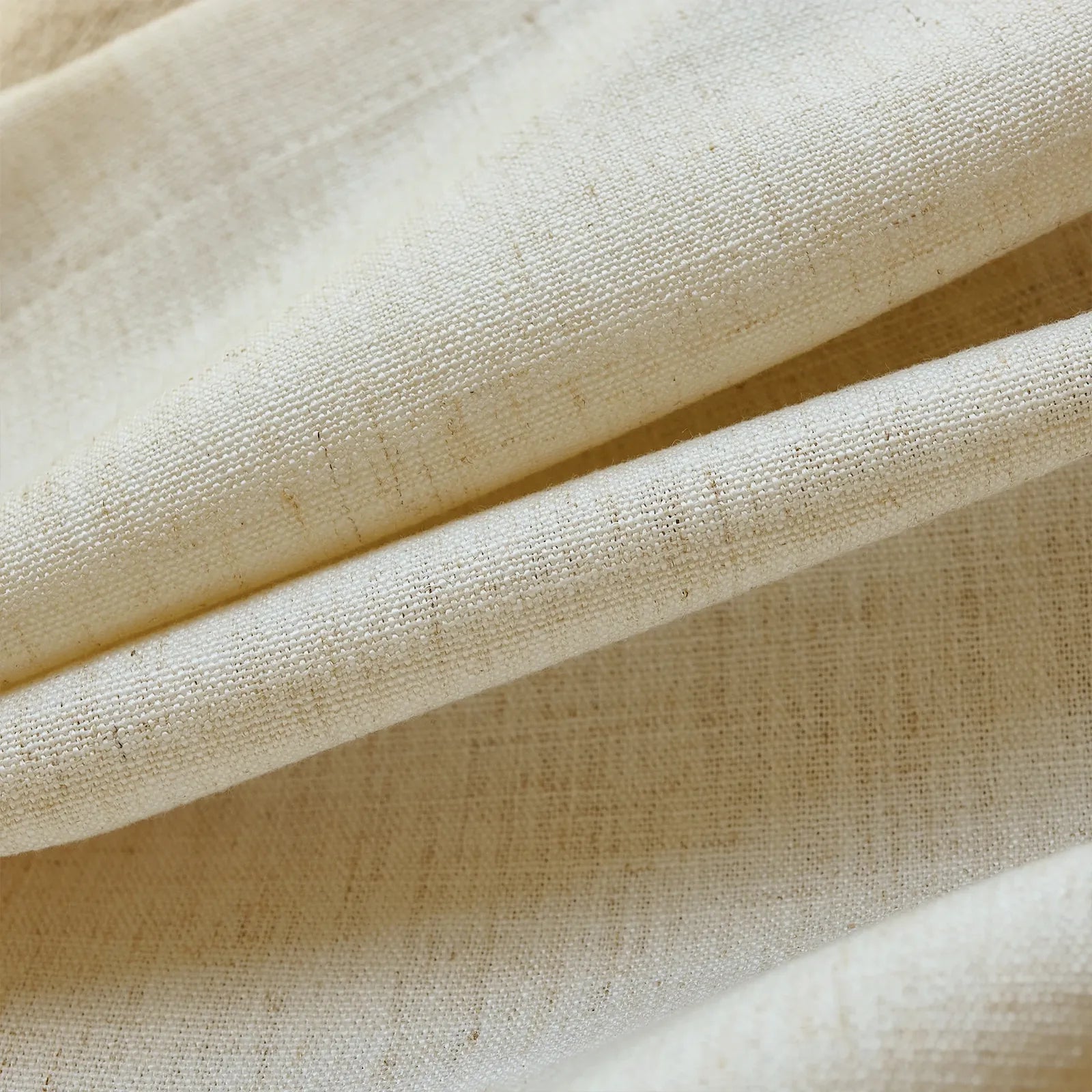 Jasper Dotted Linen Blend Roman Shades