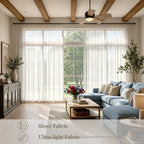 Lisa Semi Sheer Curtains