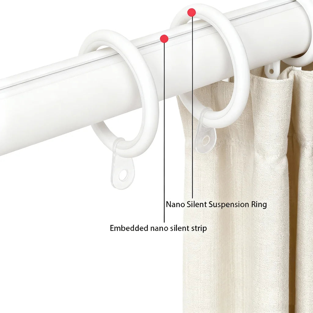 Meile Custom Curtain Rod | Made for Extra Wide Windows