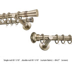 Meile Custom Curtain Rod | Made for Extra Wide Windows