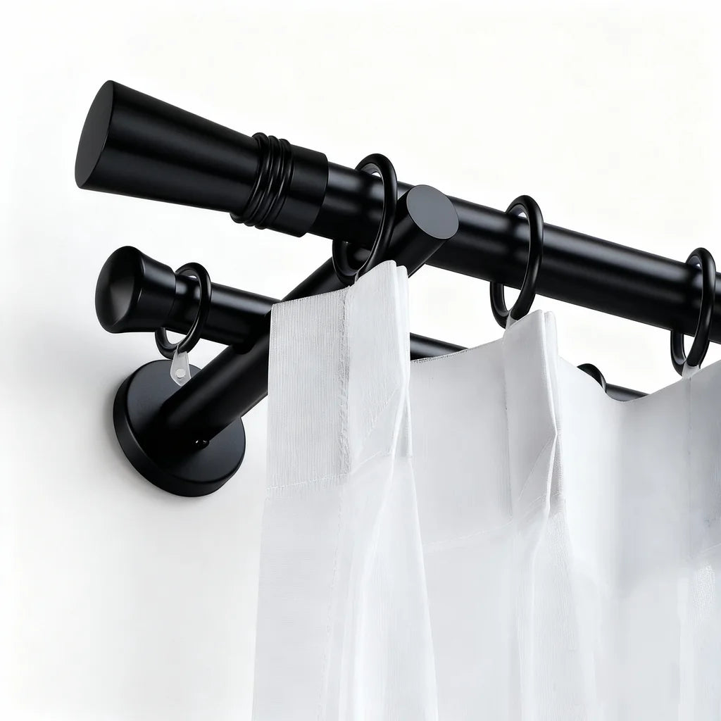 Meile Custom Curtain Rod | Made for Extra Wide Windows