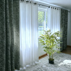 Winslow Floral Jacquard  Curtains