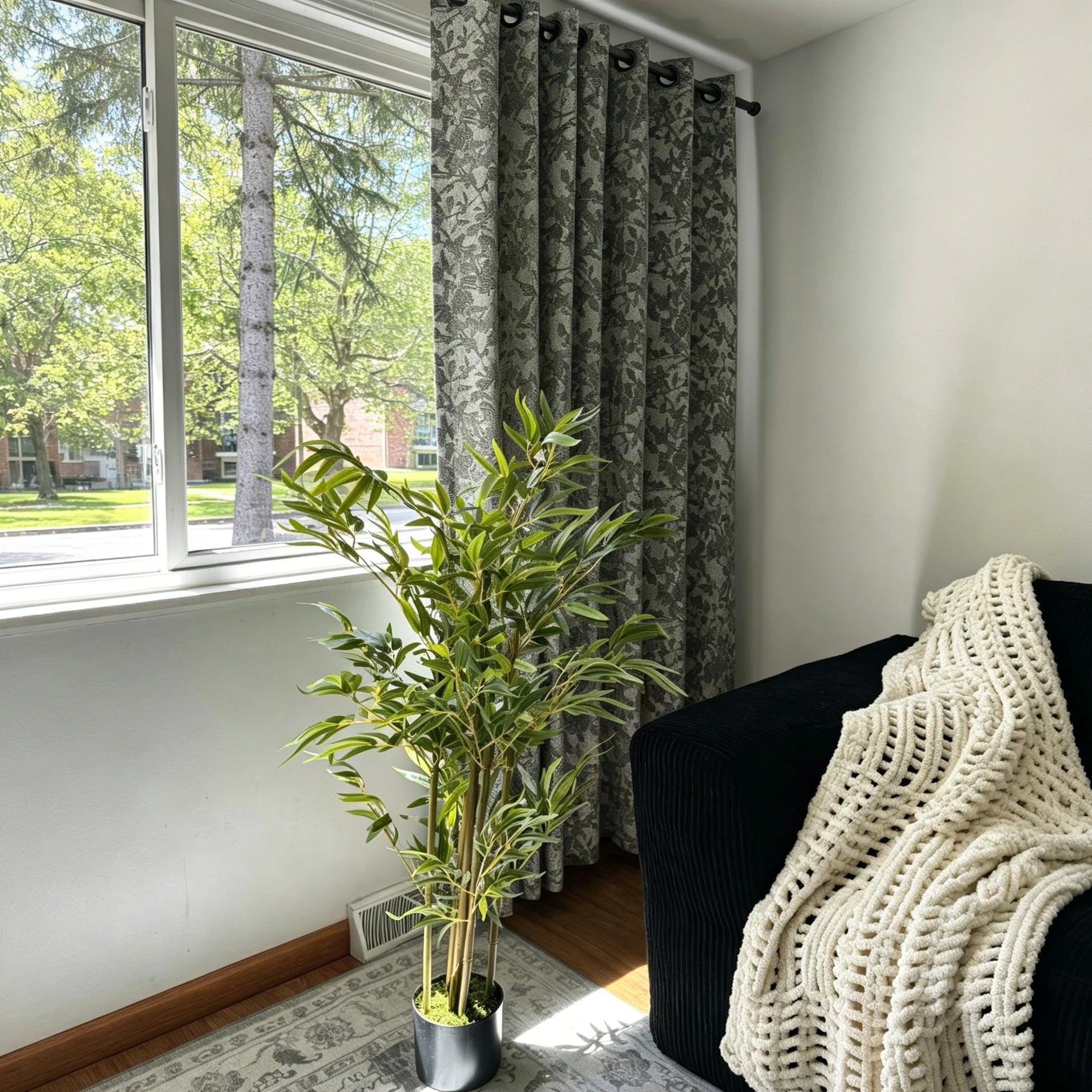 Winslow Floral Jacquard  Curtains
