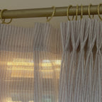 Blair Striped Semi Sheer Curtains