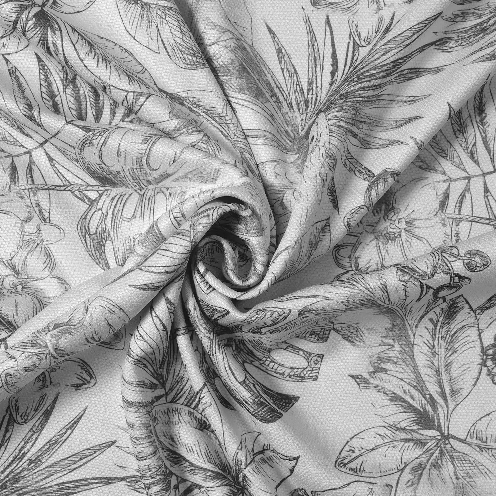 Remy Printed Bird Pattern Curtains