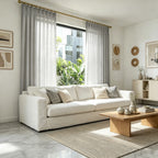 Sheila Cotton Semi Sheer Curtains